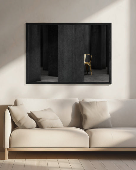 Silence is golden Poster och Canvastavla
