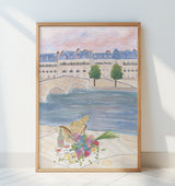 Picnic At the Seine 70x100 Poster och Canvastavla
