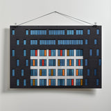 Colours in black Poster och Canvastavla