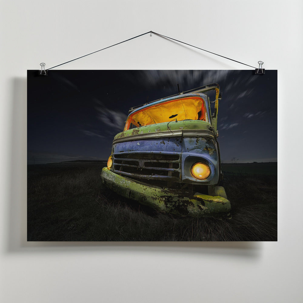 Antxon el Camión Poster och Canvastavla