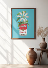 Campbells and Flowers Poster och Canvastavla