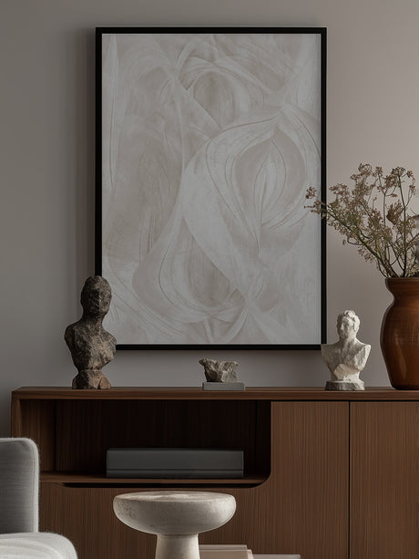 Soft Swirls Poster och Canvastavla