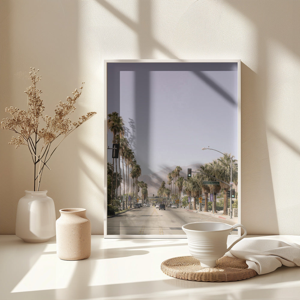 Palm Spring Poster och Canvastavla