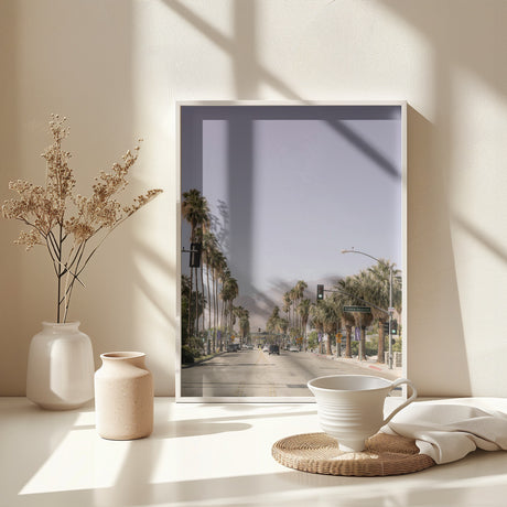 Palm Spring Poster och Canvastavla
