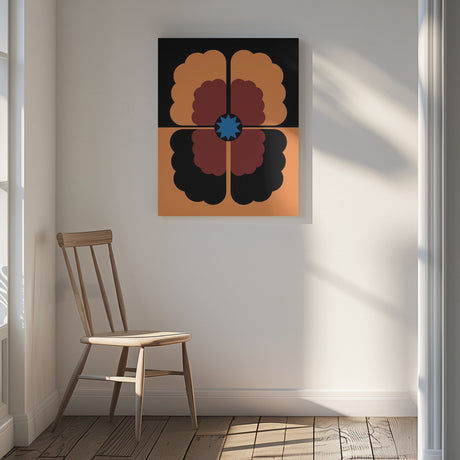 Pansy 1970 Poster och Canvastavla