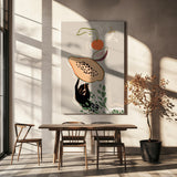 Balancing Fruits Poster och Canvastavla