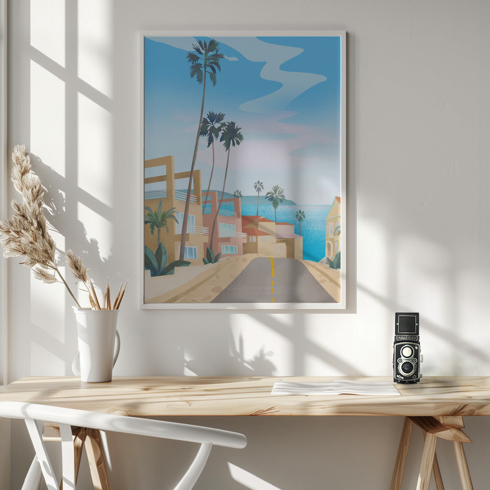 California Poster och Canvastavla