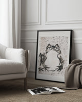 Japanese Frog (late 18th 19th Century) Poster och Canvastavla