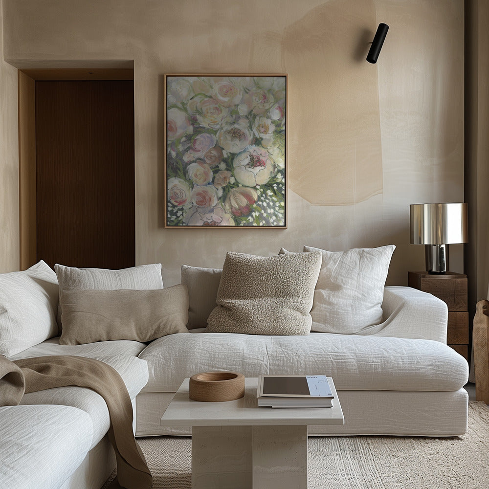 Maeve painterly florals Poster och Canvastavla