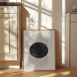 Perfect Point Black Poster och Canvastavla