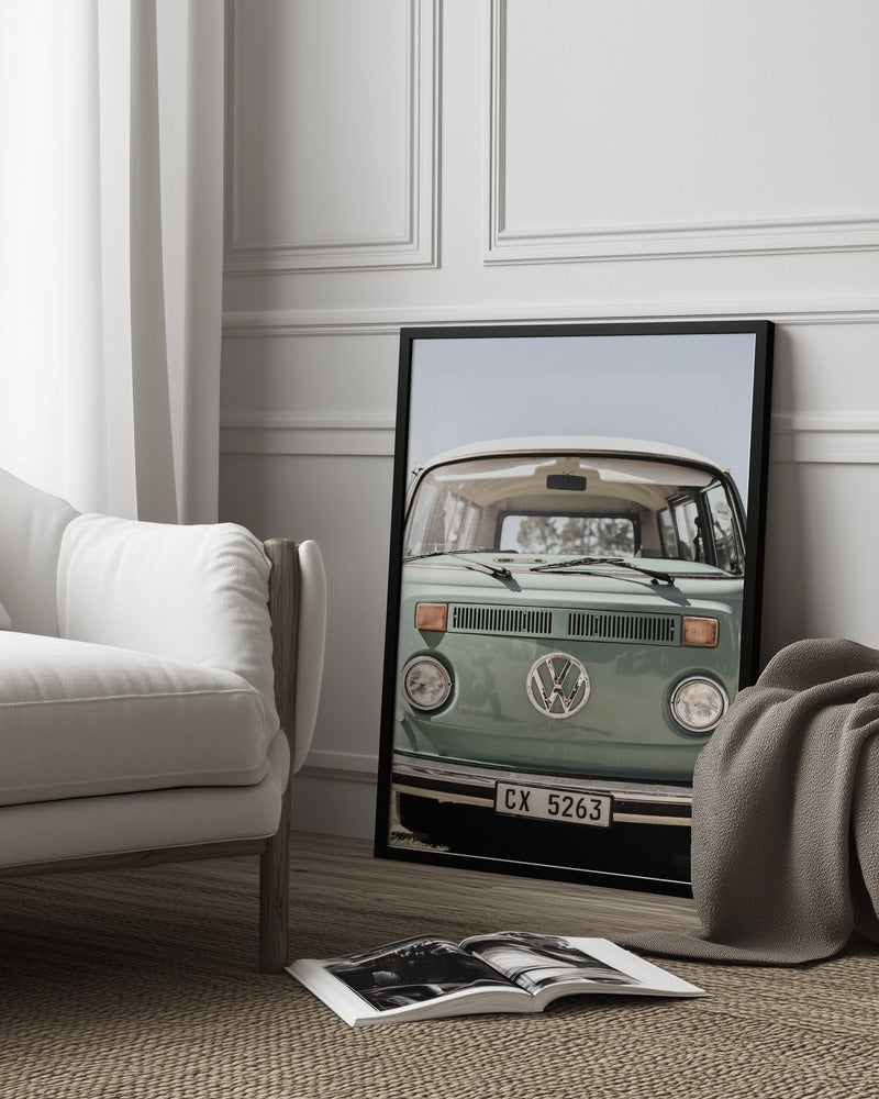 Vw Kombi Poster och Canvastavla