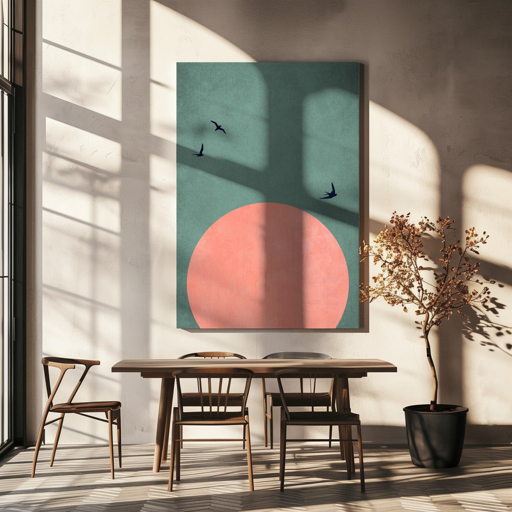 A Beautiful Day Poster och Canvastavla