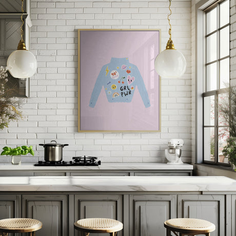 90s Baby Poster och Canvastavla