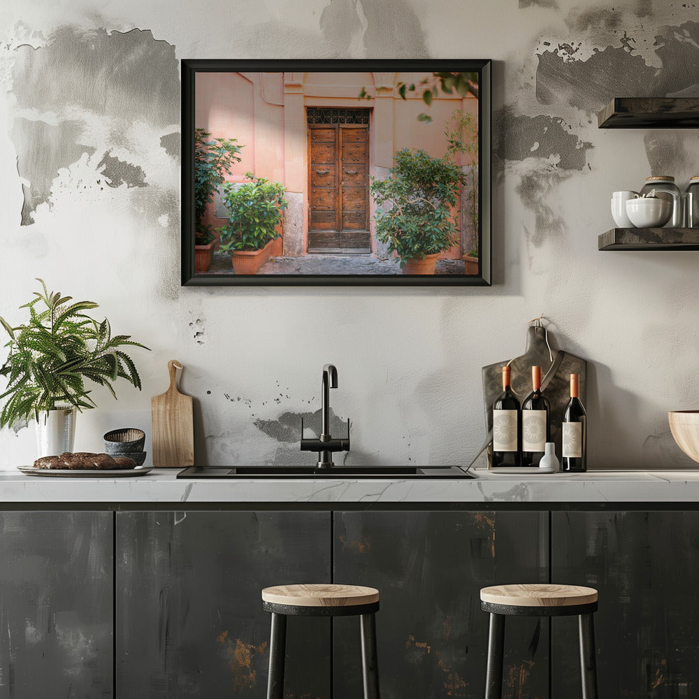 The Trastevere door Poster och Canvastavla