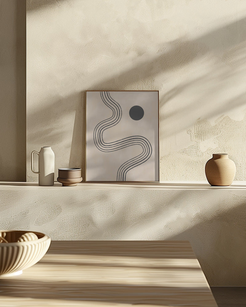 3x4 Aspectratioabstract77 Poster och Canvastavla