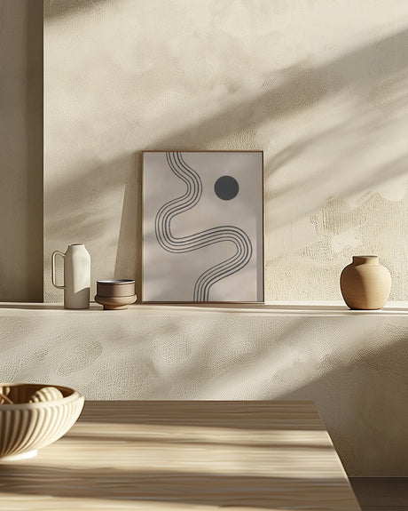 3x4 Aspectratioabstract77 Poster och Canvastavla