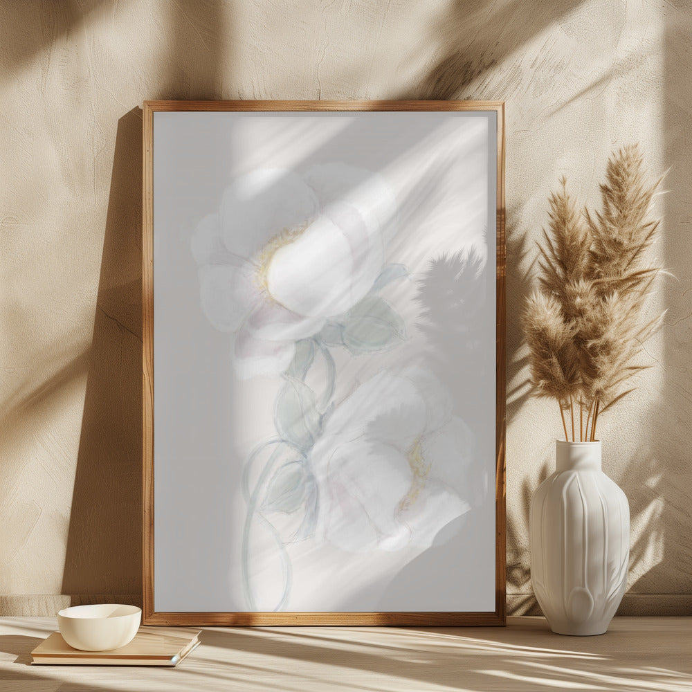 Lush Peony Poster och Canvastavla