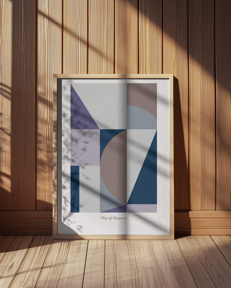 Play of Shapes 2 Poster och Canvastavla