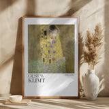 The Kiss (1907–1908) Poster Poster och Canvastavla