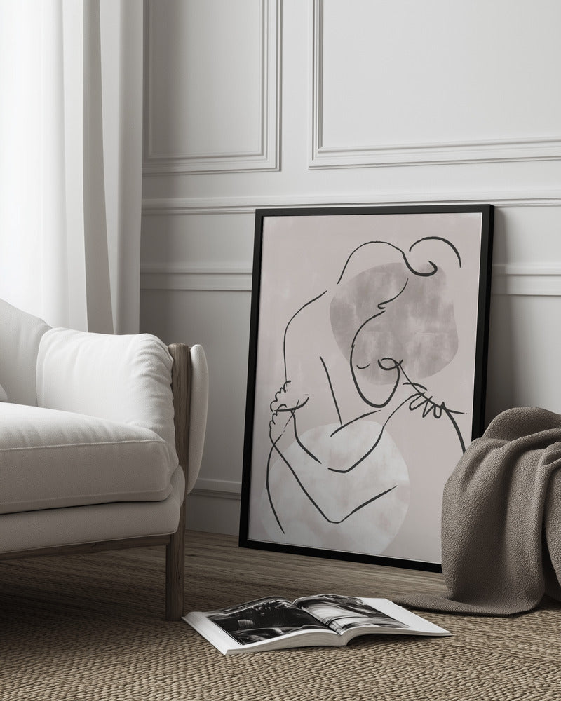 The Hug Poster och Canvastavla
