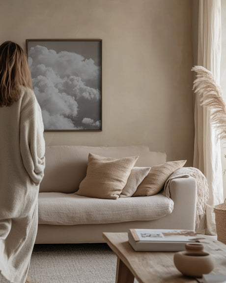 Sandy Clouds Poster och Canvastavla
