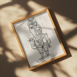 Ass Esel 1925 Poster och Canvastavla