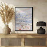 Parisian Rooftop 70x100 Poster och Canvastavla