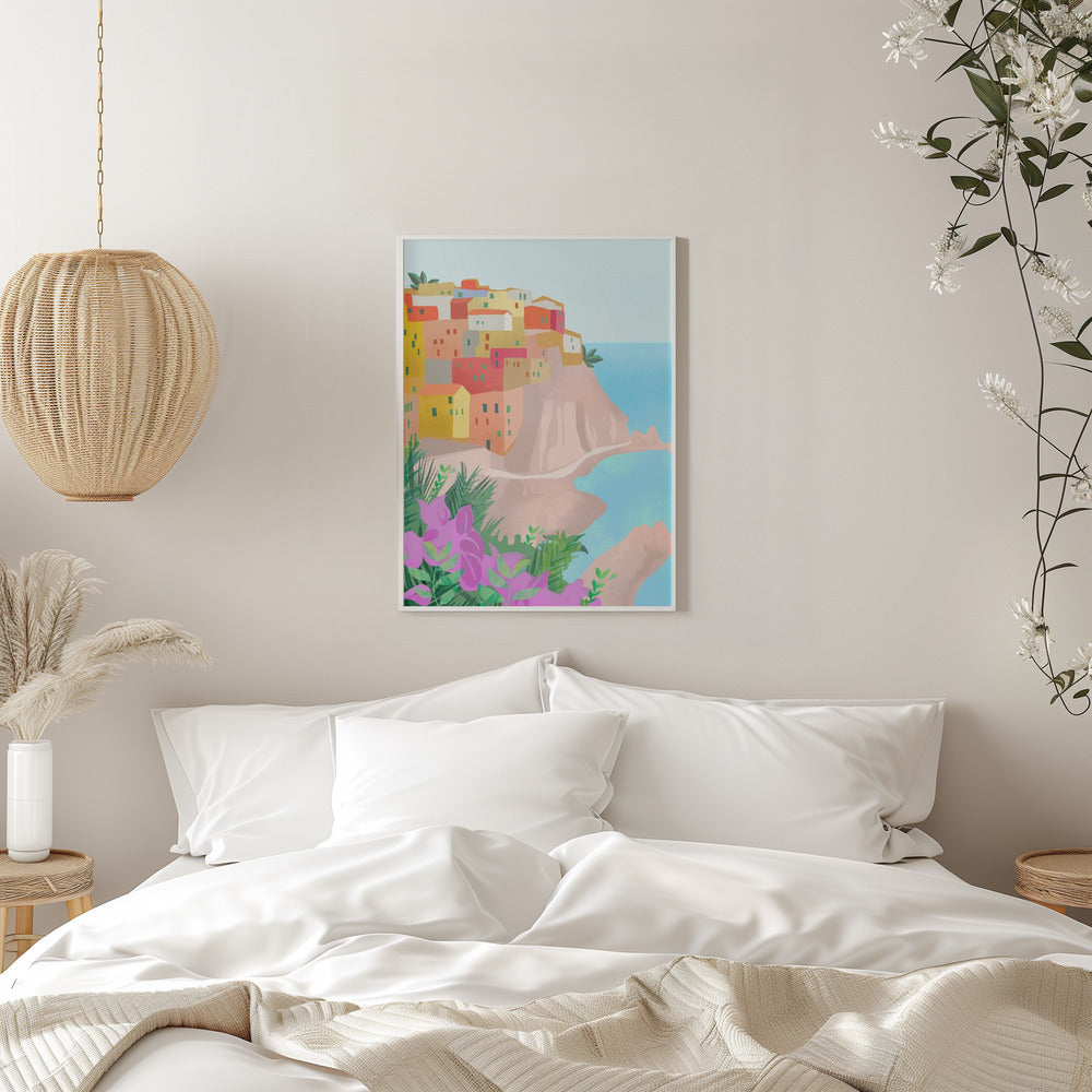 Cinque Terre Poster och Canvastavla