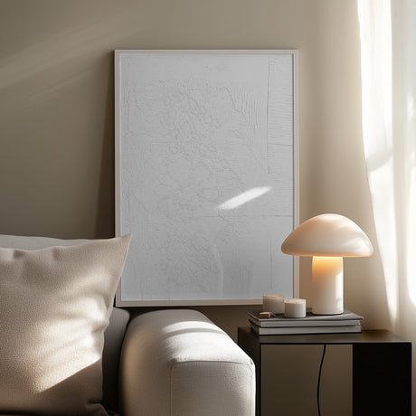 White patterns Poster och Canvastavla