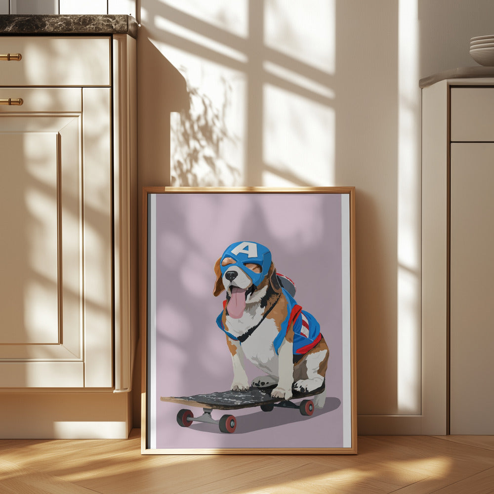 My Kind Of Hero Poster och Canvastavla