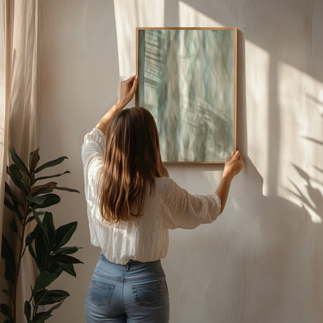 Flowing Nature Poster och Canvastavla