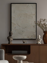 Beige Texture II Poster och Canvastavla