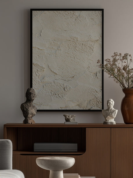Beige Texture II Poster och Canvastavla