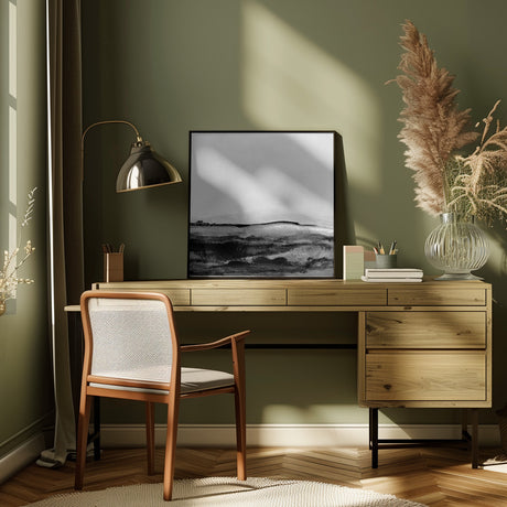 Mono Landscape No1 Poster och Canvastavla