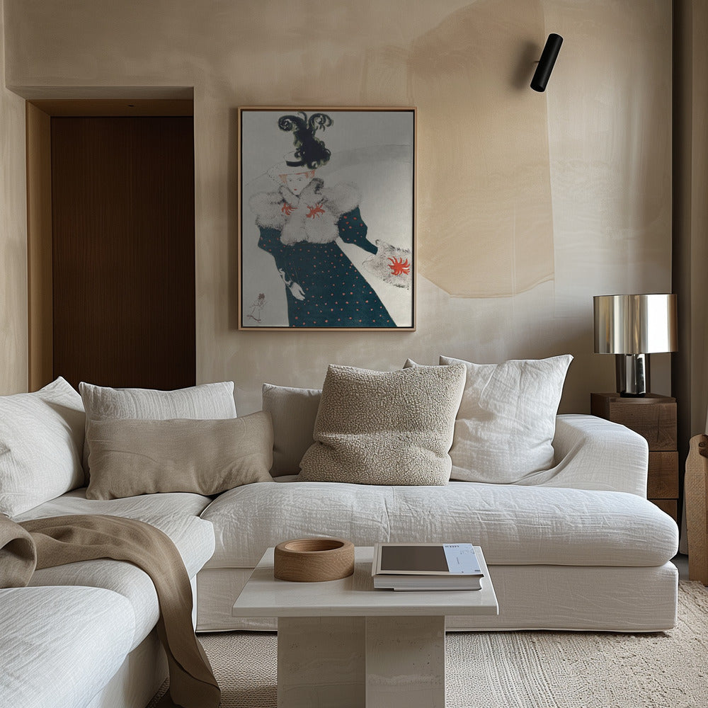 La Revue Blanche (1895) Poster och Canvastavla