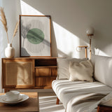 Perfect Point Green Poster och Canvastavla