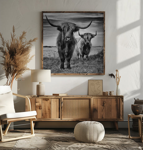 Highlands Poster och Canvastavla