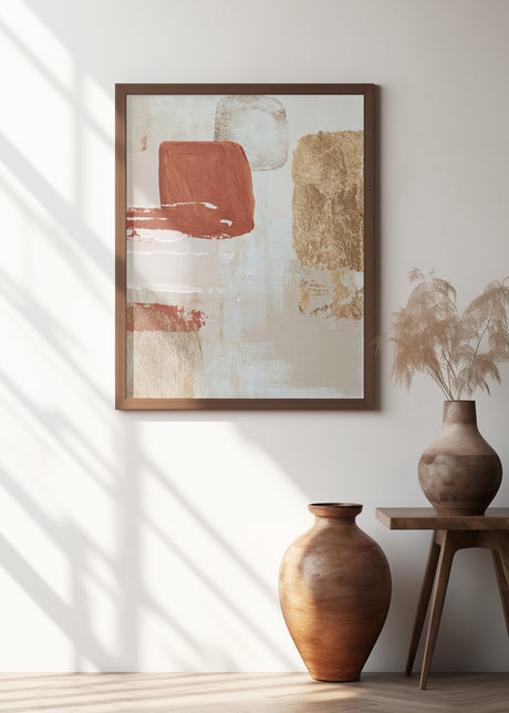 Terracotta Autumn Poster och Canvastavla