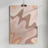 3x4 Aspectratiosoftpink54 Poster och Canvastavla