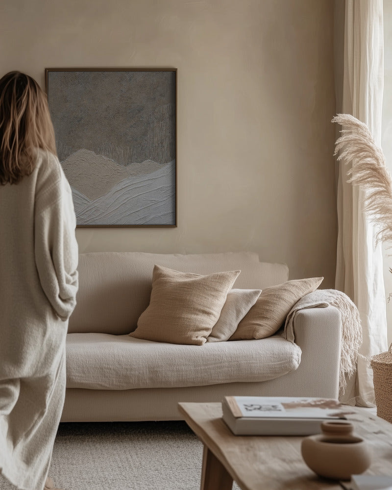 Gentle Waves Poster och Canvastavla