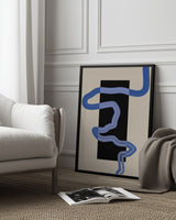 3x4 Aspectratio  Indigo42 Poster och Canvastavla
