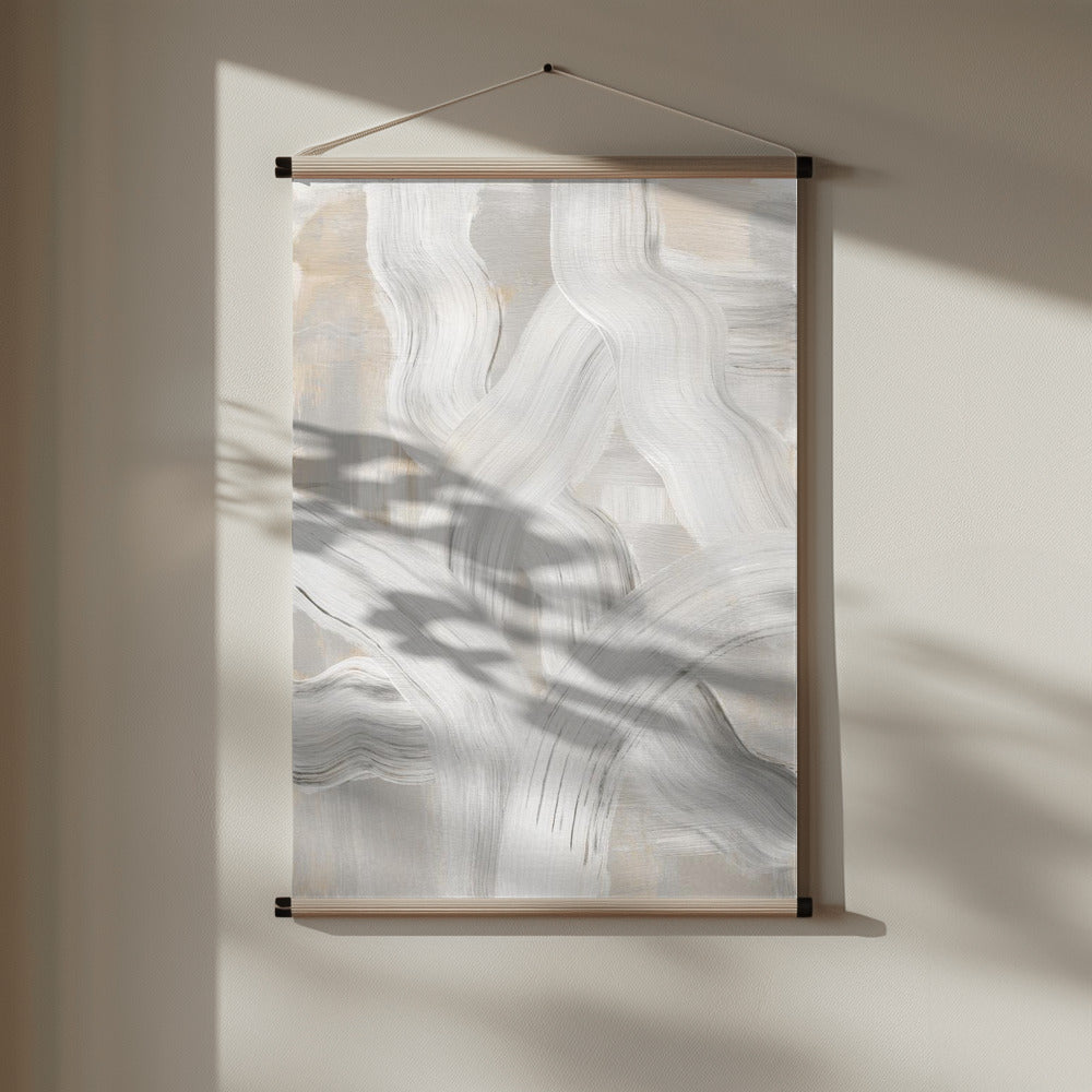 Abstract Brush Strokes 126 Poster och Canvastavla