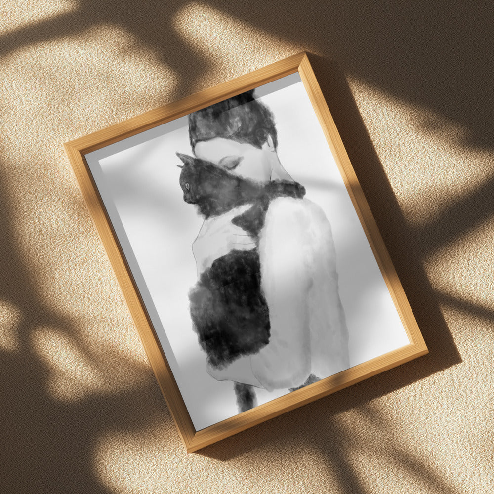 Cat Lover Poster och Canvastavla