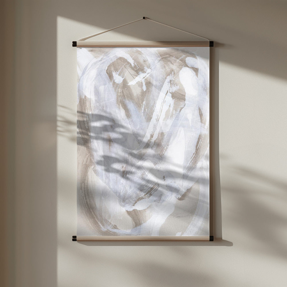 Abstract Brush Strokes 146 Poster och Canvastavla