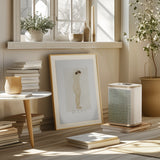 Nude, Standing With Hands On Head Poster och Canvastavla
