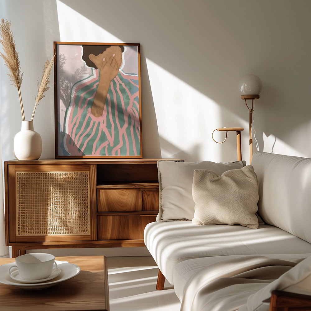 Woman Poster och Canvastavla