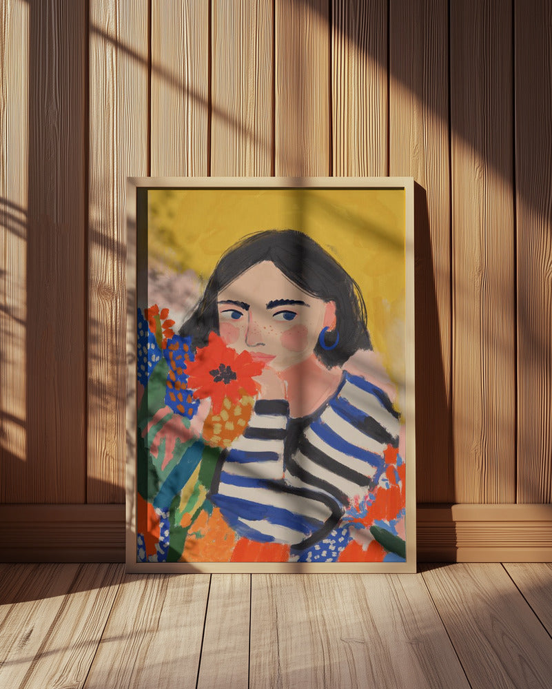 Cheeky in bloom Poster och Canvastavla