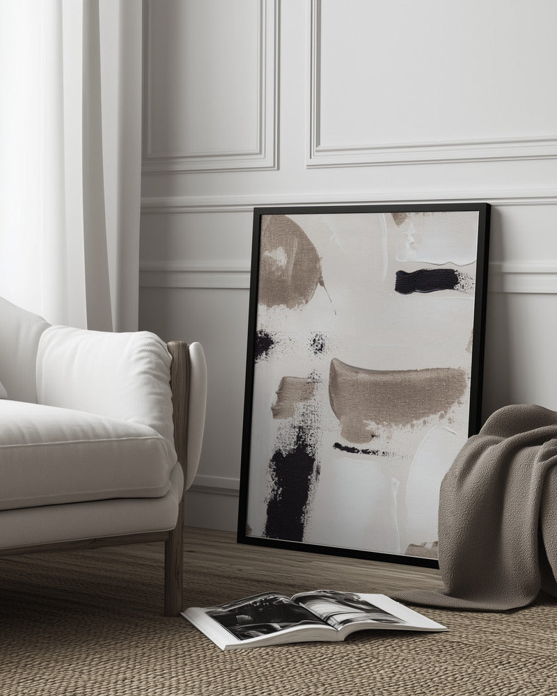 Abstract Swipes No 2 Poster och Canvastavla