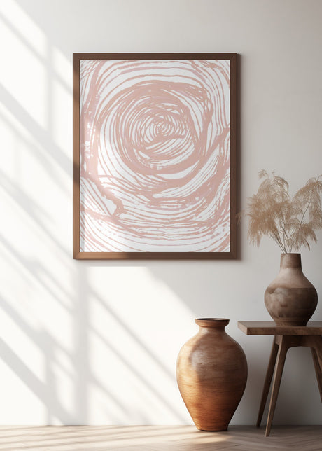 Pink Well Poster och Canvastavla