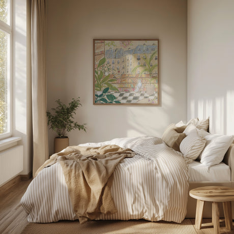 Antique Book Store 70x100 Poster och Canvastavla